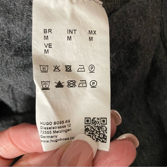 Hugo Boss Orange Label Pullover Striped Hoodie M - Picture 5 of 6